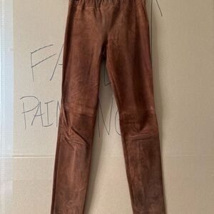 Billy Reid Brown Suede Pants